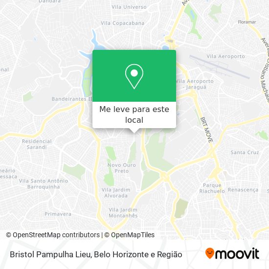 Bristol Pampulha Lieu mapa