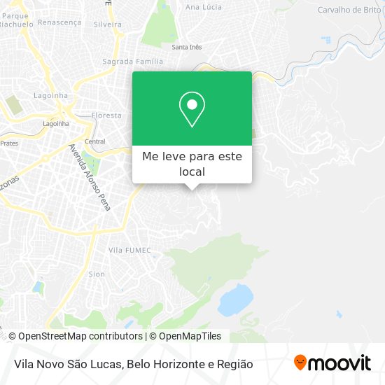 Vila Novo São Lucas mapa