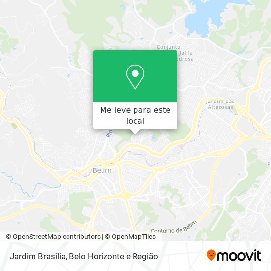 Jardim Brasília mapa
