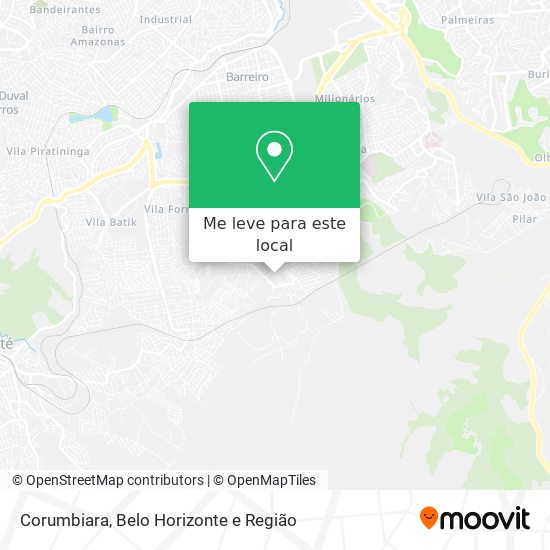 Corumbiara mapa