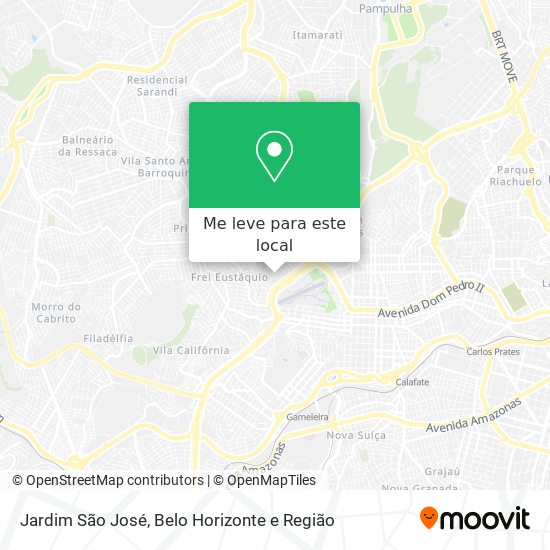 Jardim São José mapa