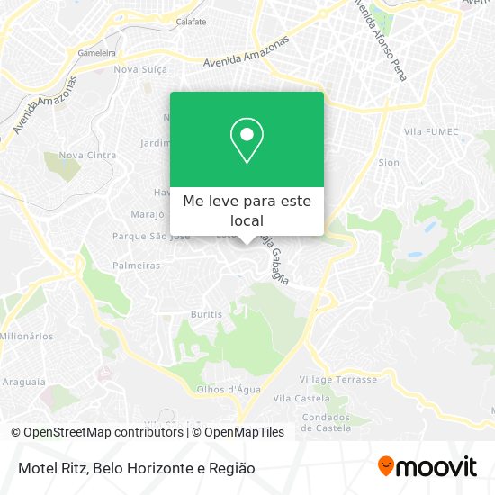 Motel Ritz mapa