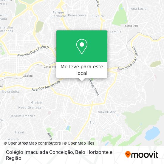 Colégio Imaculada Conceição mapa