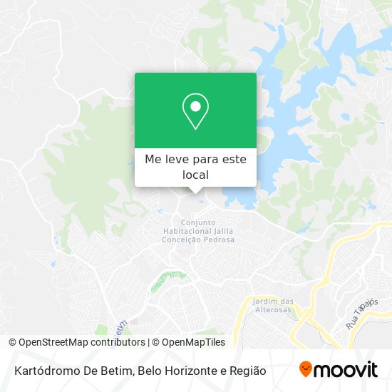 Kartódromo De Betim mapa