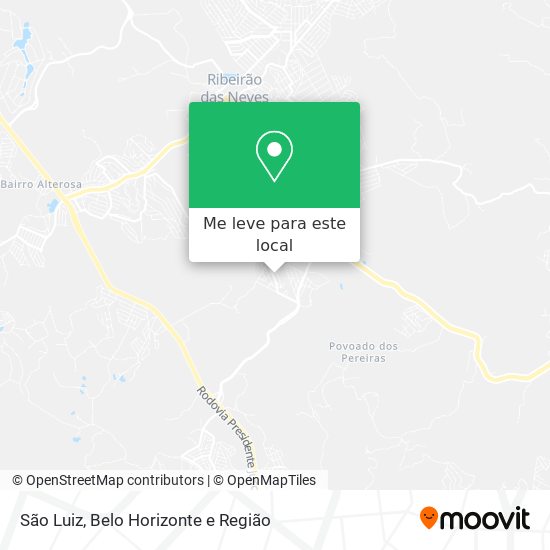 São Luiz mapa