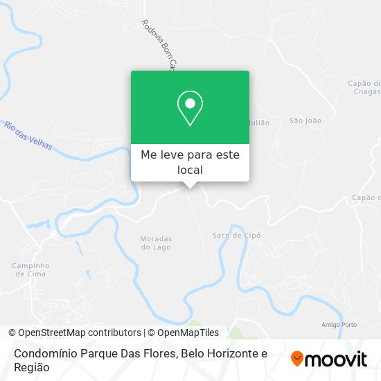 Condomínio Parque Das Flores mapa