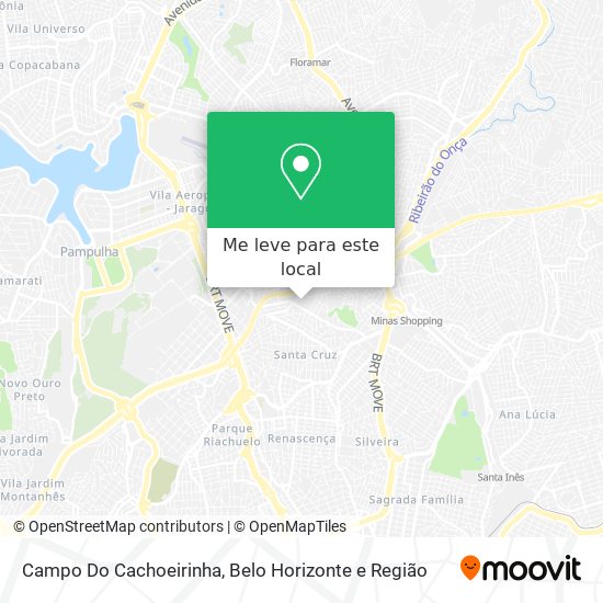 Campo Do Cachoeirinha mapa