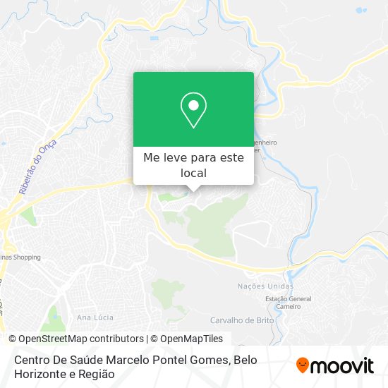 Centro De Saúde Marcelo Pontel Gomes mapa