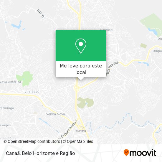 Canaã mapa