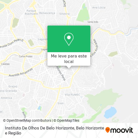 Instituto De Olhos De Belo Horizonte mapa