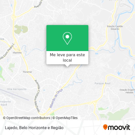Lajedo mapa