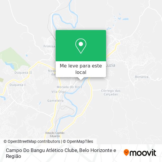 Campo Do Bangu Atlético Clube mapa