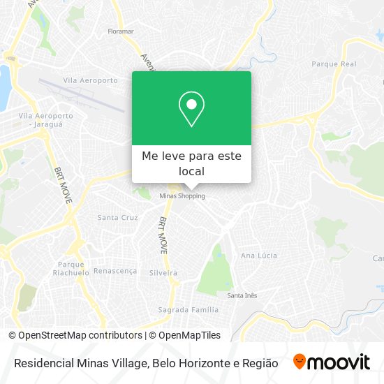 Residencial Minas Village mapa