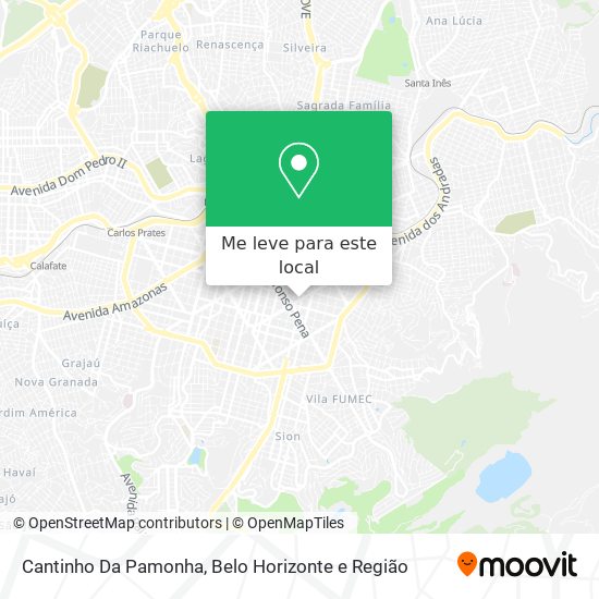 Cantinho Da Pamonha mapa