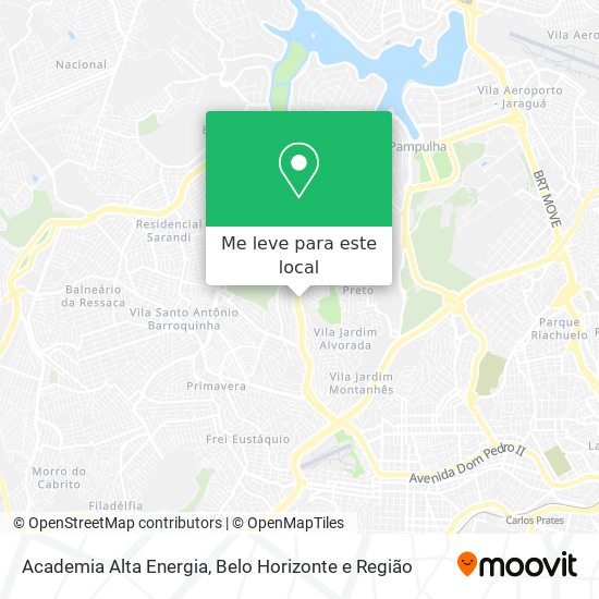 Academia Alta Energia mapa