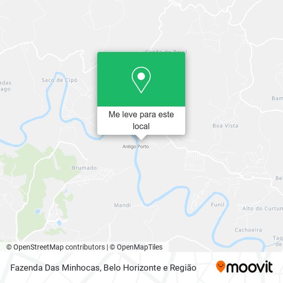 Fazenda Das Minhocas mapa