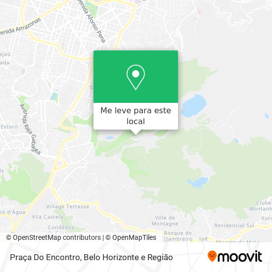 Praça Do Encontro mapa