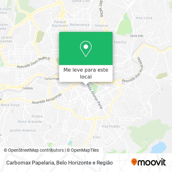 Carbomax Papelaria mapa