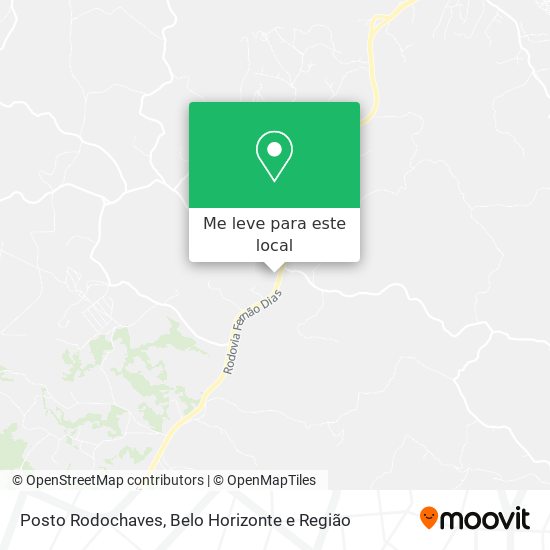 Posto Rodochaves mapa