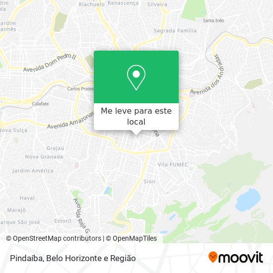 Pindaíba mapa