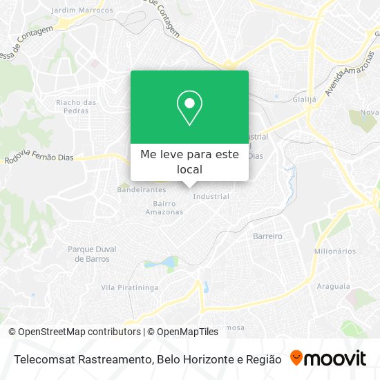 Telecomsat Rastreamento mapa