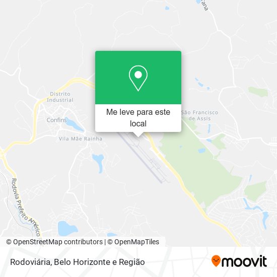 Rodoviária mapa