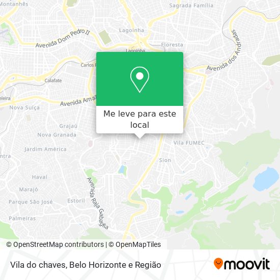 Vila do chaves mapa