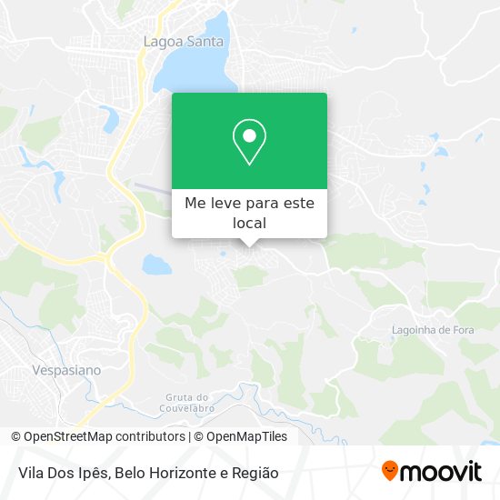 Vila Dos Ipês mapa