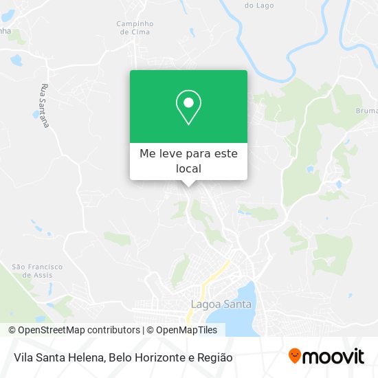 Vila Santa Helena mapa
