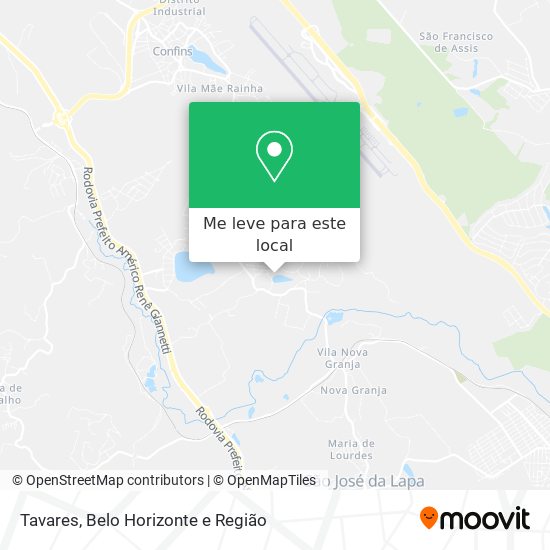 Tavares mapa