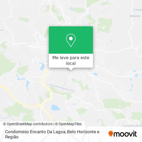 Condomínio Encanto Da Lagoa mapa