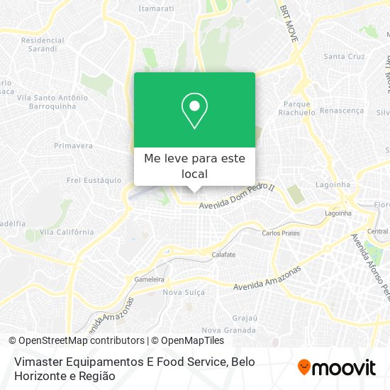 Vimaster Equipamentos E Food Service mapa