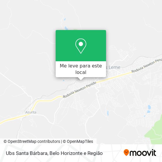 Ubs Santa Bárbara mapa