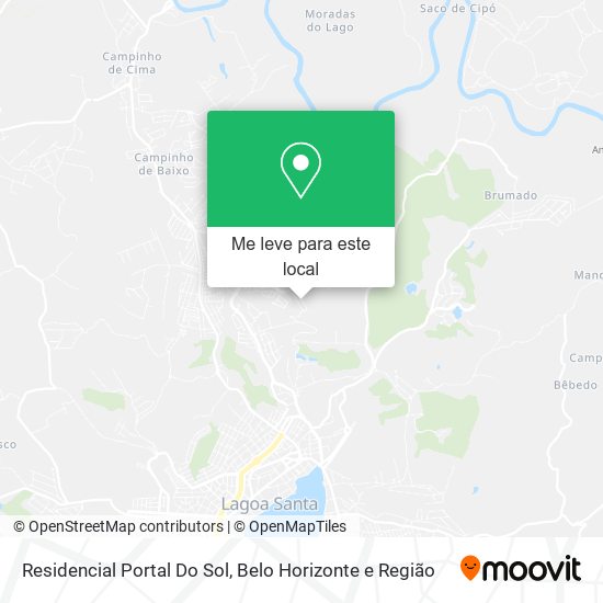 Residencial Portal Do Sol mapa