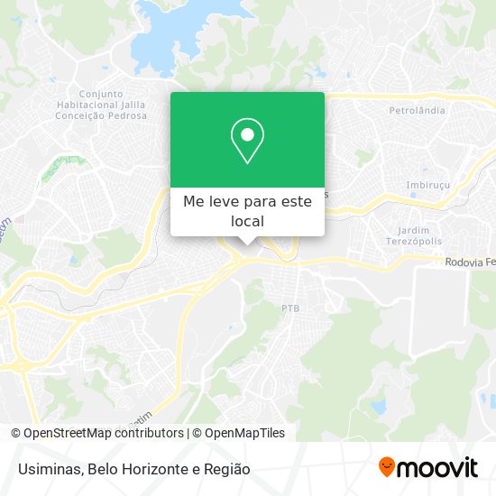 Usiminas mapa