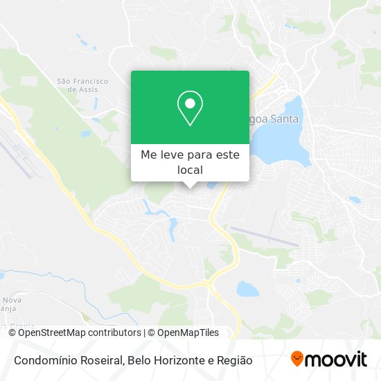 Condomínio Roseiral mapa