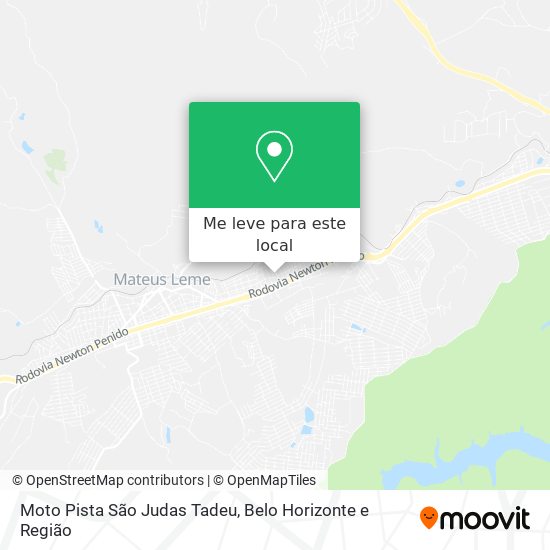 Moto Pista São Judas Tadeu mapa