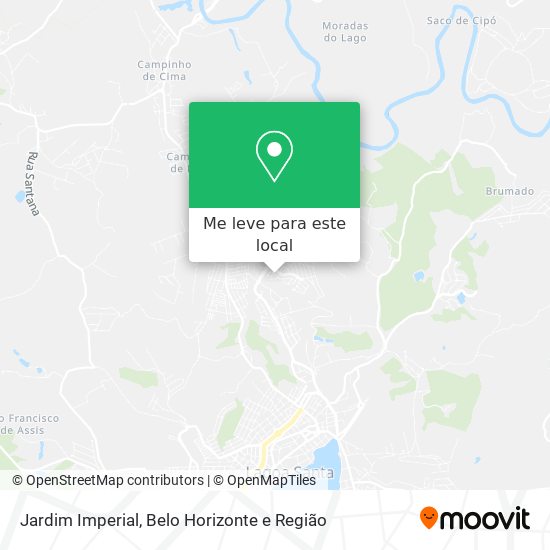 Jardim Imperial mapa