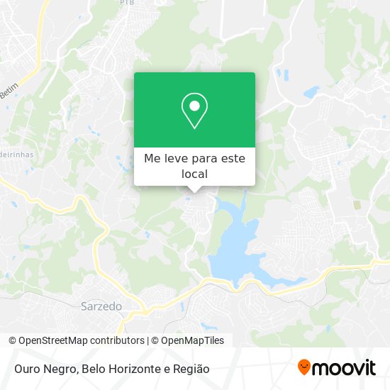 Ouro Negro mapa