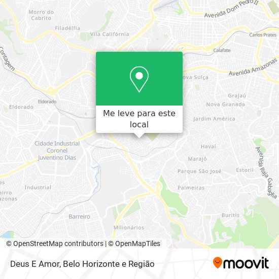 Deus E Amor mapa