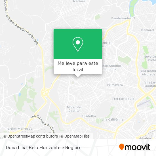 Dona Lina mapa