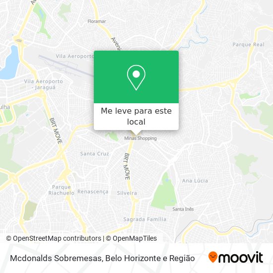 Mcdonalds Sobremesas mapa