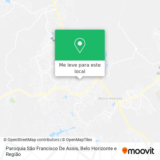 Paroquia São Francisco De Assis mapa