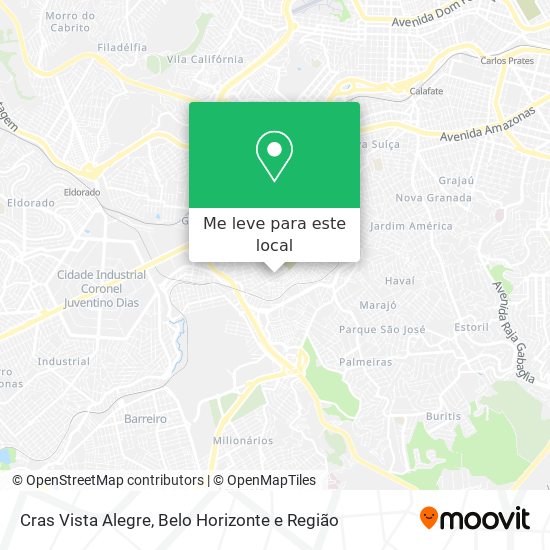 Cras Vista Alegre mapa