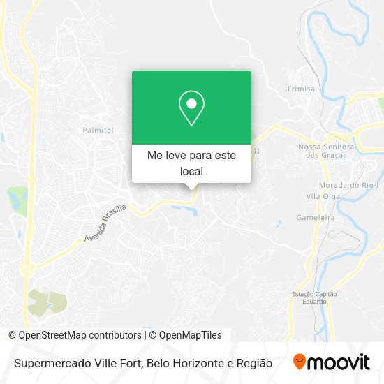 Supermercado Ville Fort mapa
