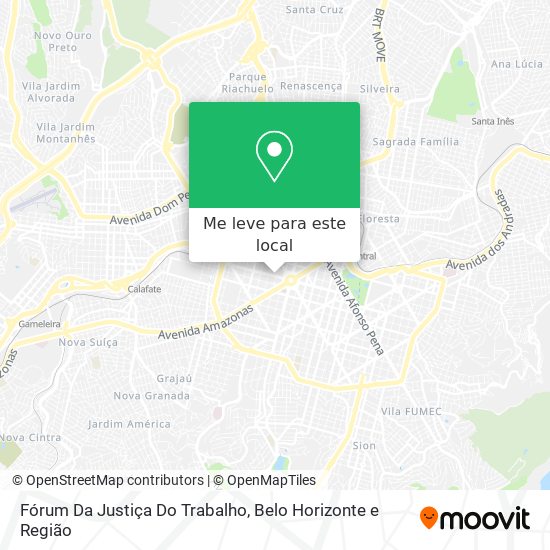 Fórum Da Justiça Do Trabalho mapa