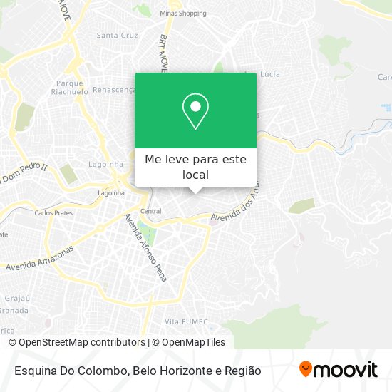 Esquina Do Colombo mapa