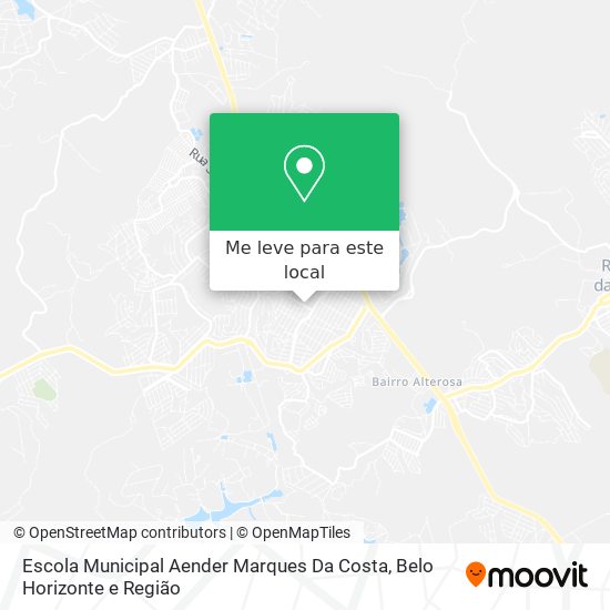 Escola Municipal Aender Marques Da Costa mapa