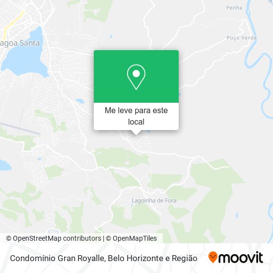 Condomínio Gran Royalle mapa