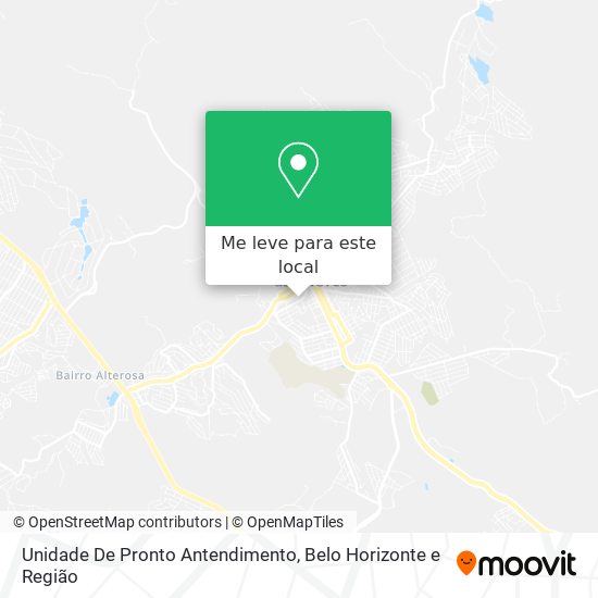Unidade De Pronto Antendimento mapa